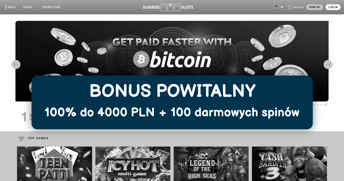 Sunrise Slots Casino - Najlepsze Sloty Online w Polsce